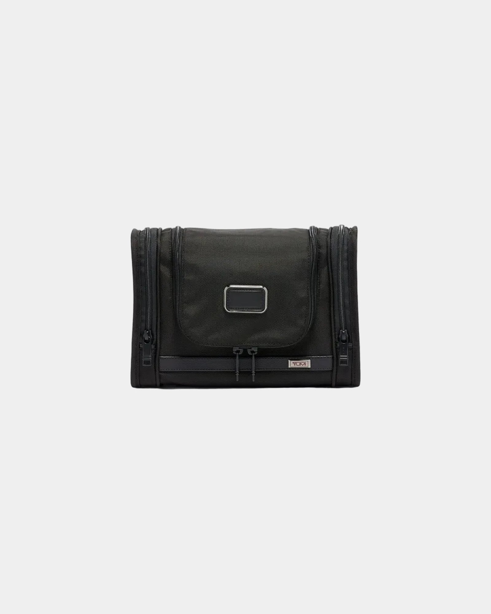 Custom hanging travel kit Tumi Alpha with U-zip design - Black