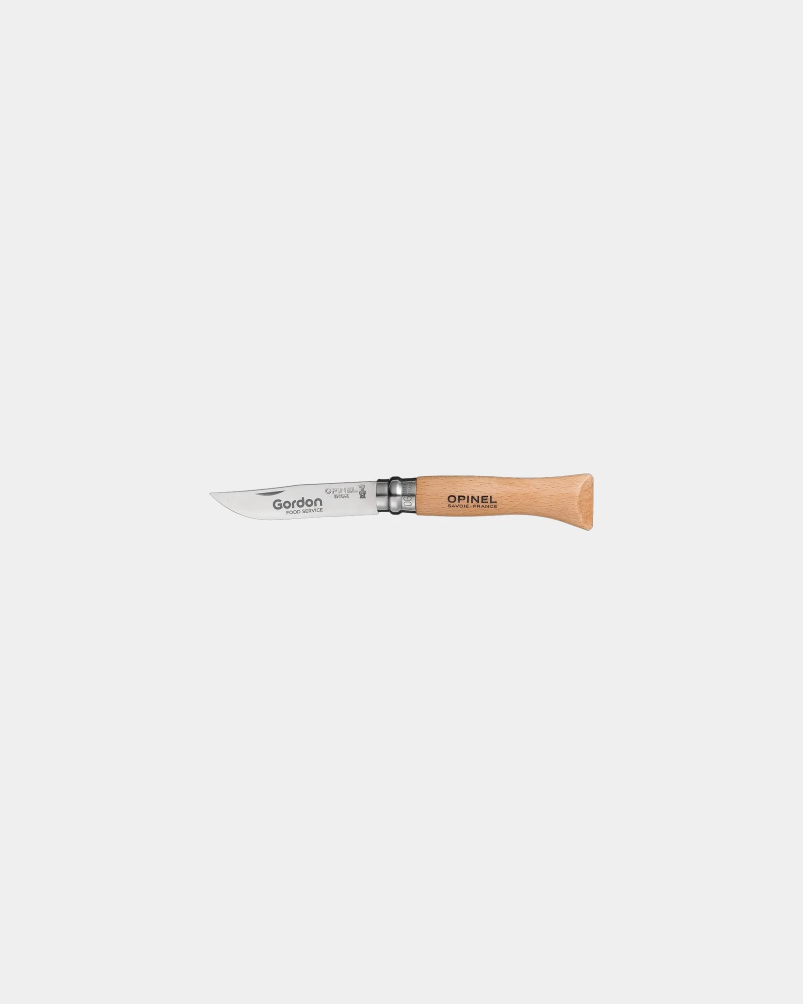 Custom stainless steel Opinel No.06 folding knife - Wood