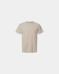 Custom garment-dyed heavyweight cotton unisex tee - Faded Bone