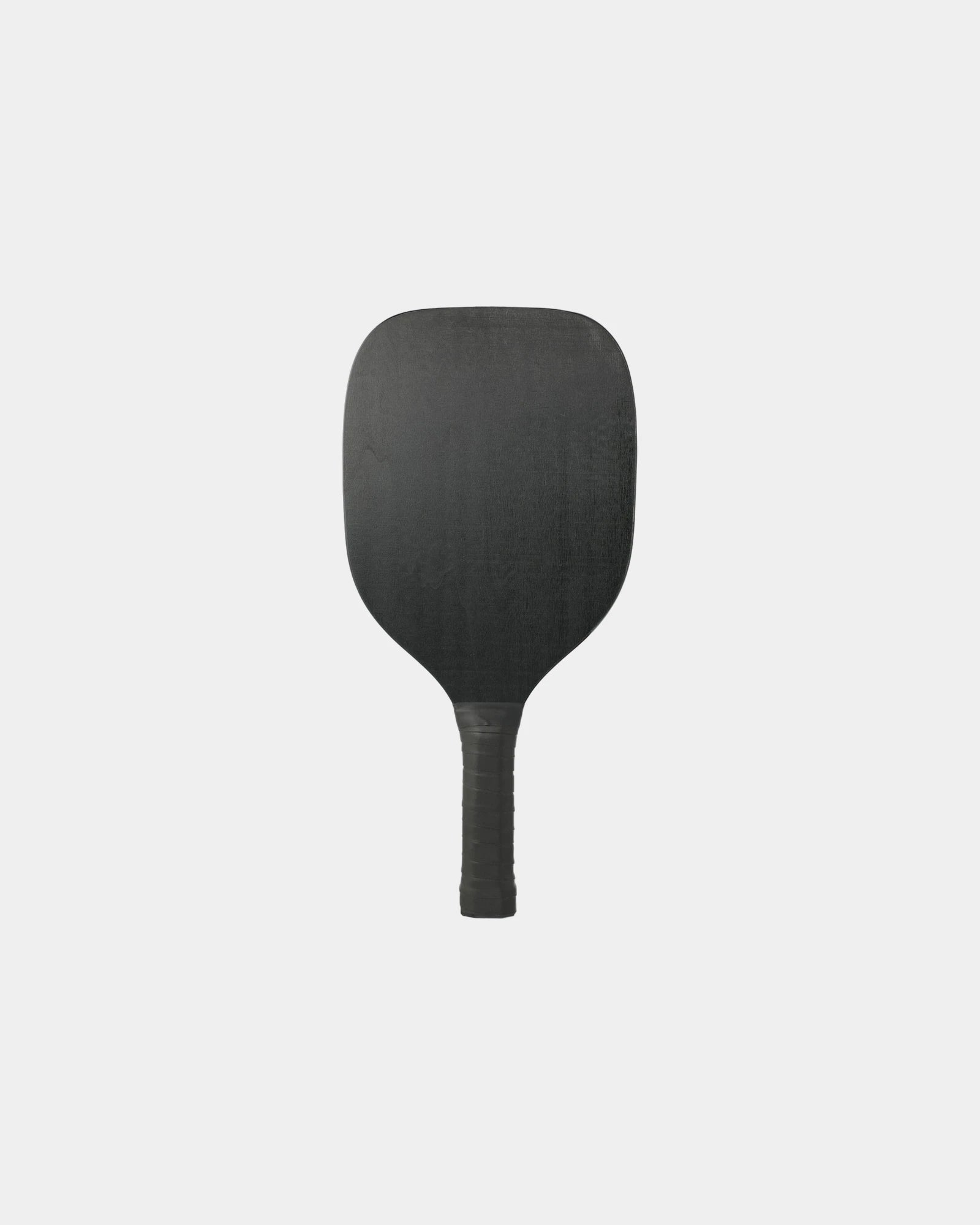 Custom wooden pickleball paddle and ball set - Black (Bk)
