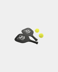 Custom wooden pickleball paddle and ball set - 8