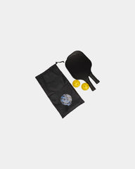Branded fiberglass pickleball paddle set with pouch - 4