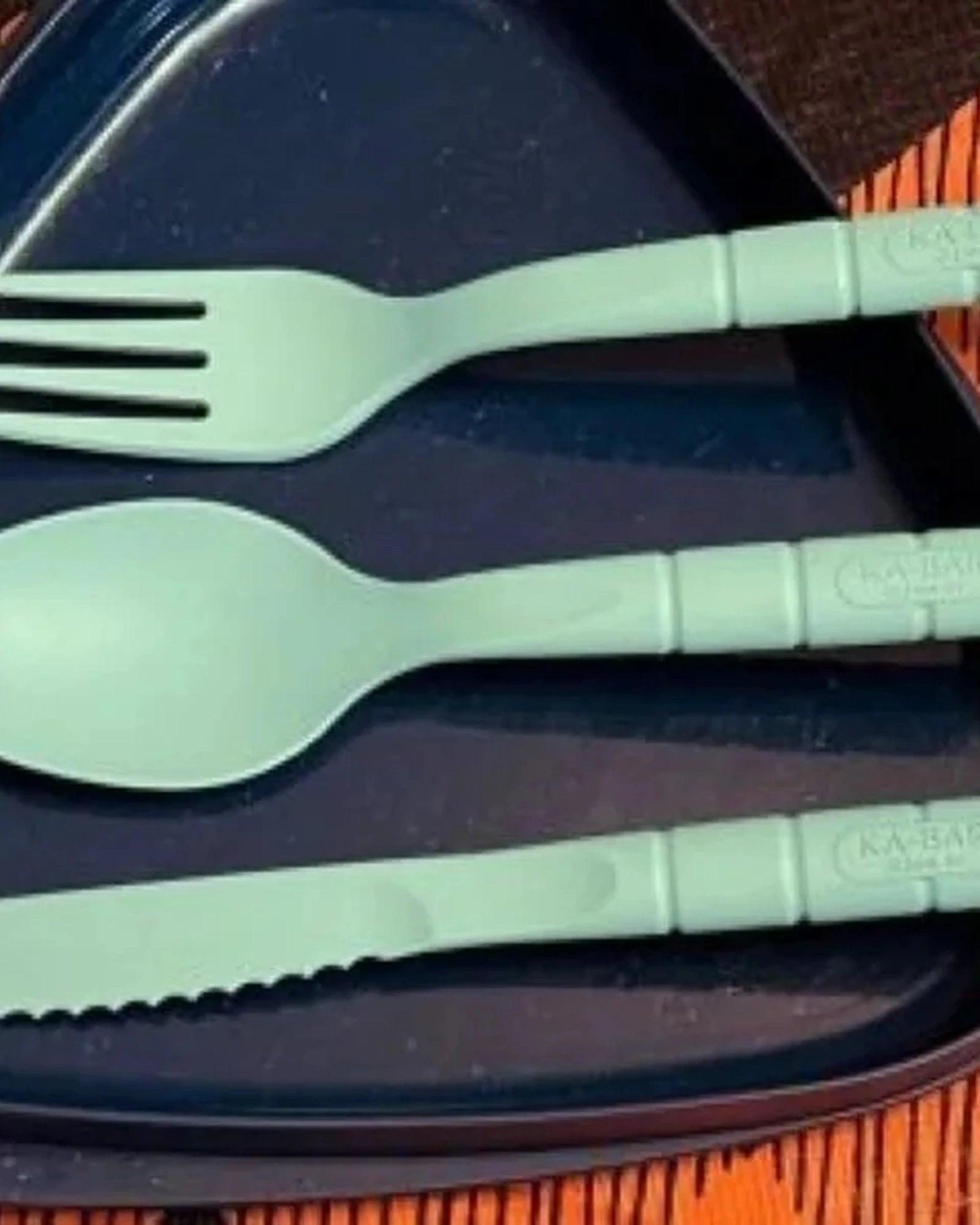 Custom flatware set KA-BAR Lunch Pal utensil kit - 3