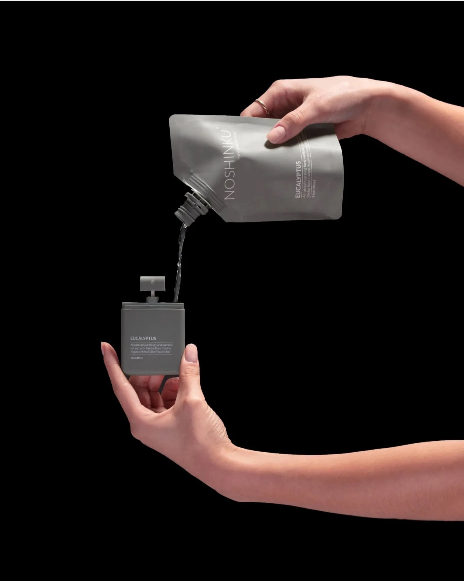 Custom refillable pocket hand sanitizer 0.67 oz - 16