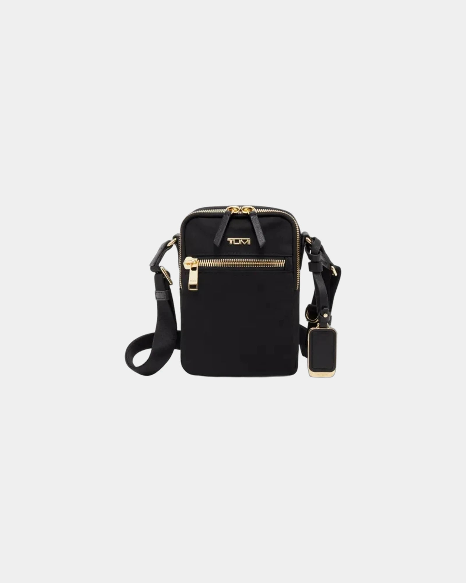 Custom crossbody bag Tumi Voyageur Persia - Black/Gold