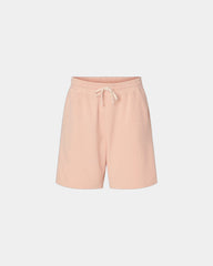 Custom cotton garment-dyed lightweight sweat shorts - Peachy