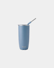 Custom S'well tumbler with straw 24 oz stainless steel - Desert Sky