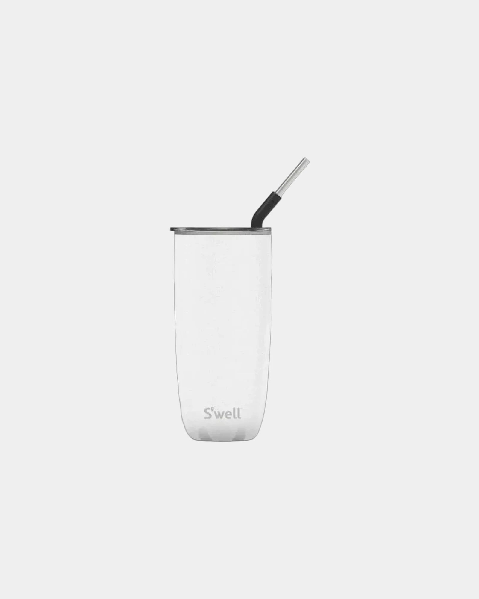 Custom S'well tumbler with straw 24 oz stainless steel - Moonstone