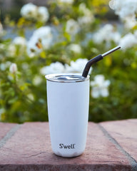 Custom S'well tumbler with straw 24 oz stainless steel - 22