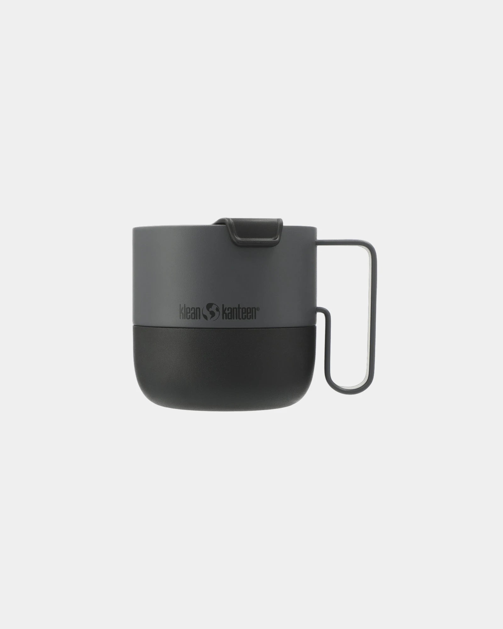 Custom recycled stainless steel insulated 14 oz mug - Asphalt (Aspt)