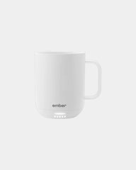 Custom Ember 10 oz heated stainless steel mug - White (Wh)