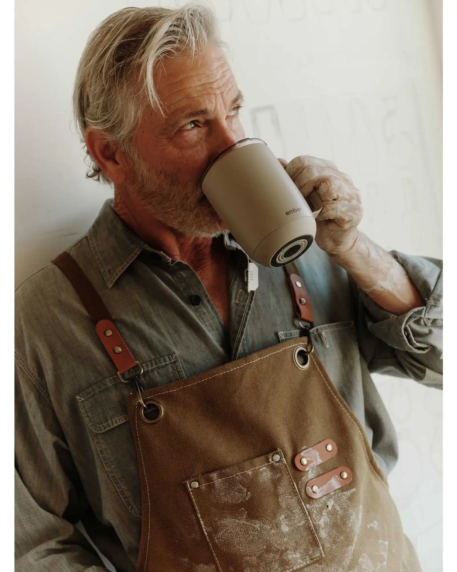 Custom laser-engraved 14 oz temperature control mug - 35