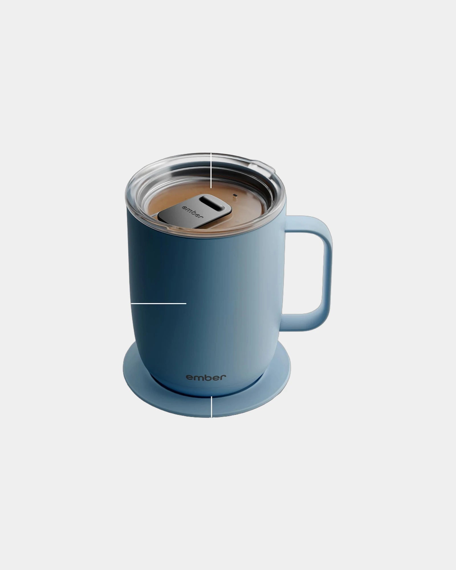 Custom laser-engraved 14 oz temperature control mug - 26