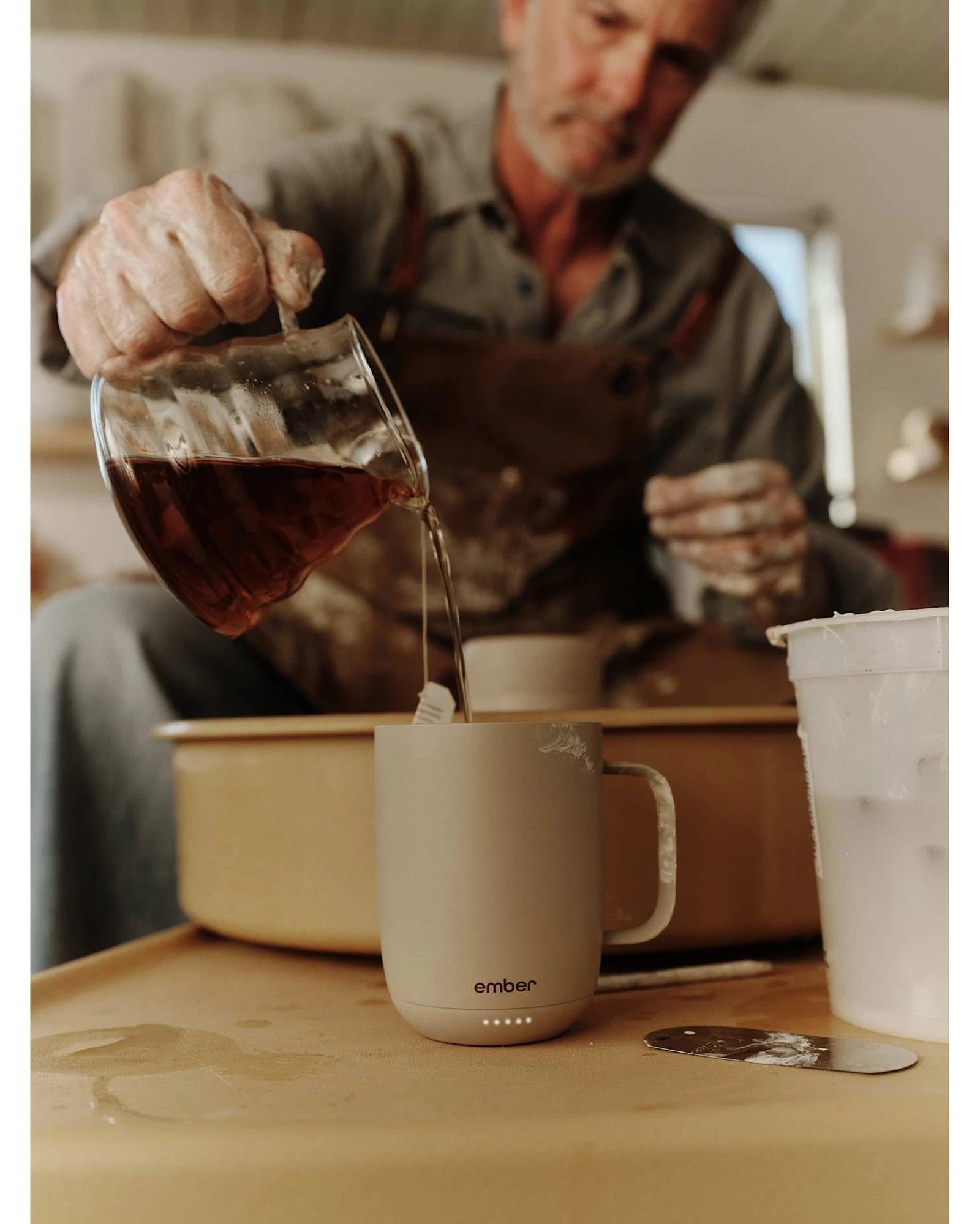 Custom laser-engraved 14 oz temperature control mug - 39