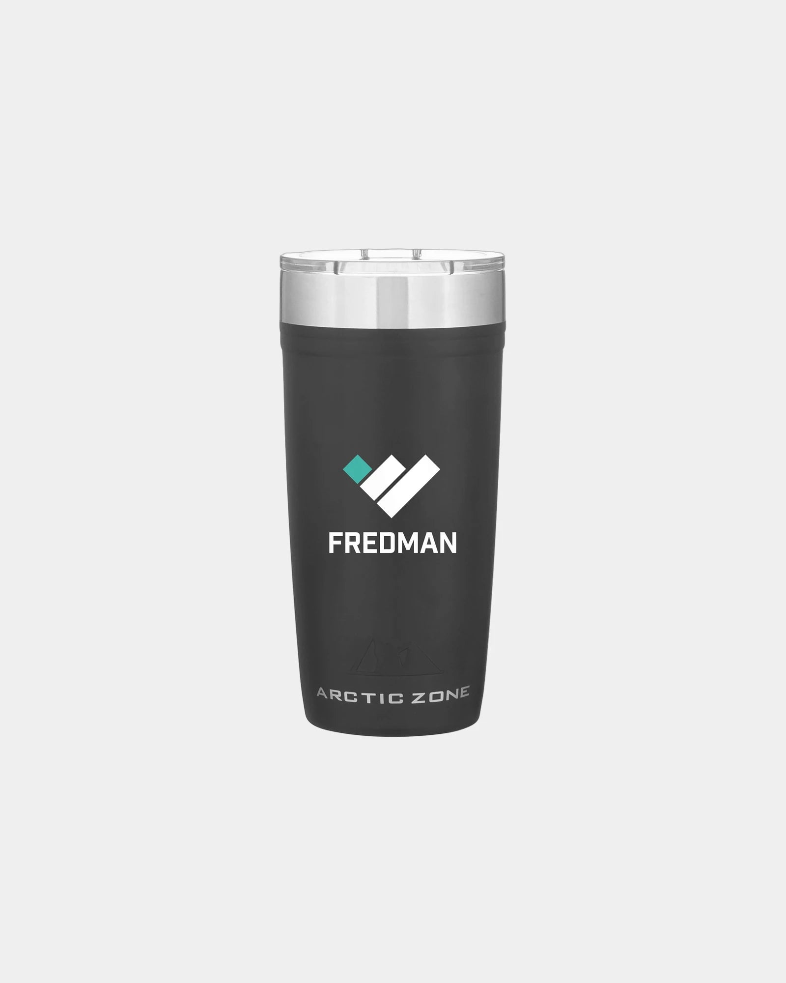 Custom insulated stainless steel 20 oz tumbler - Black