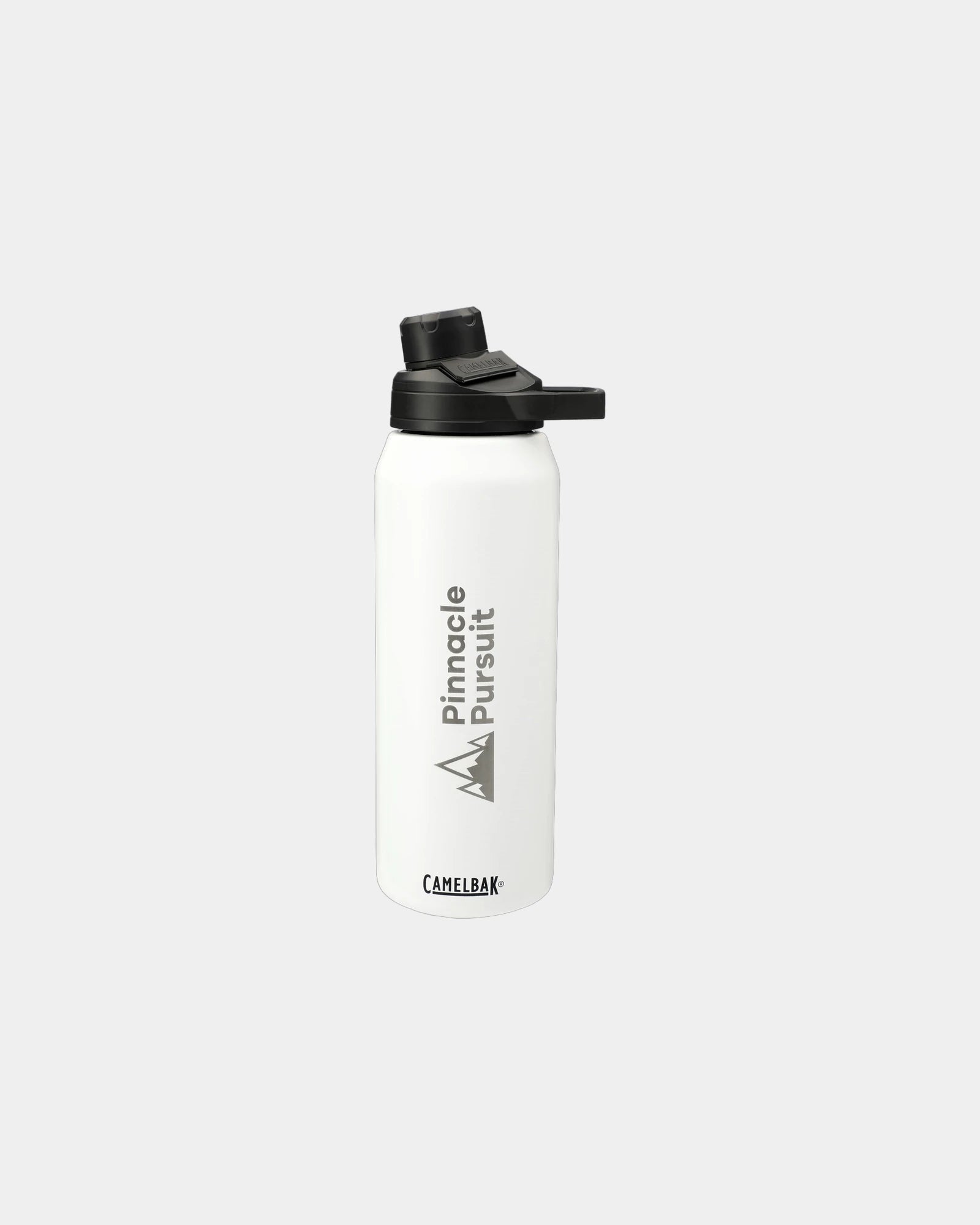 Custom insulated CamelBak Chute Mag 32 oz water bottle - White (Wh)