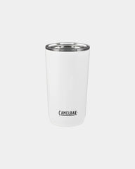 Custom insulated stainless steel CamelBak 16 oz tumbler - White (Wh)