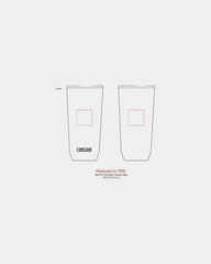 Custom stainless steel CamelBak 20 oz insulated tumbler - 8