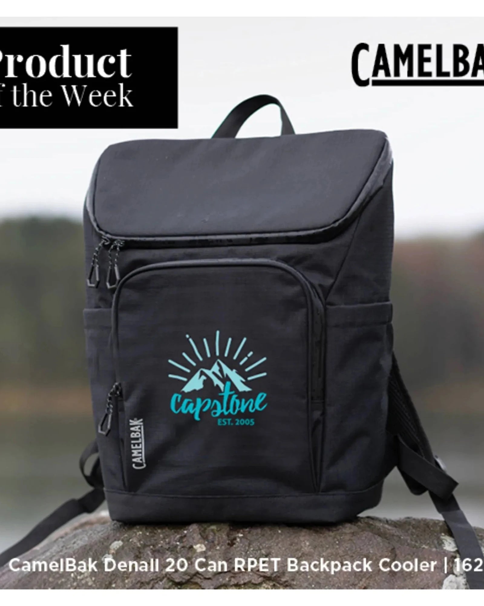 Custom RPET Cooler CamelBak Denali 20-can backpack - 9