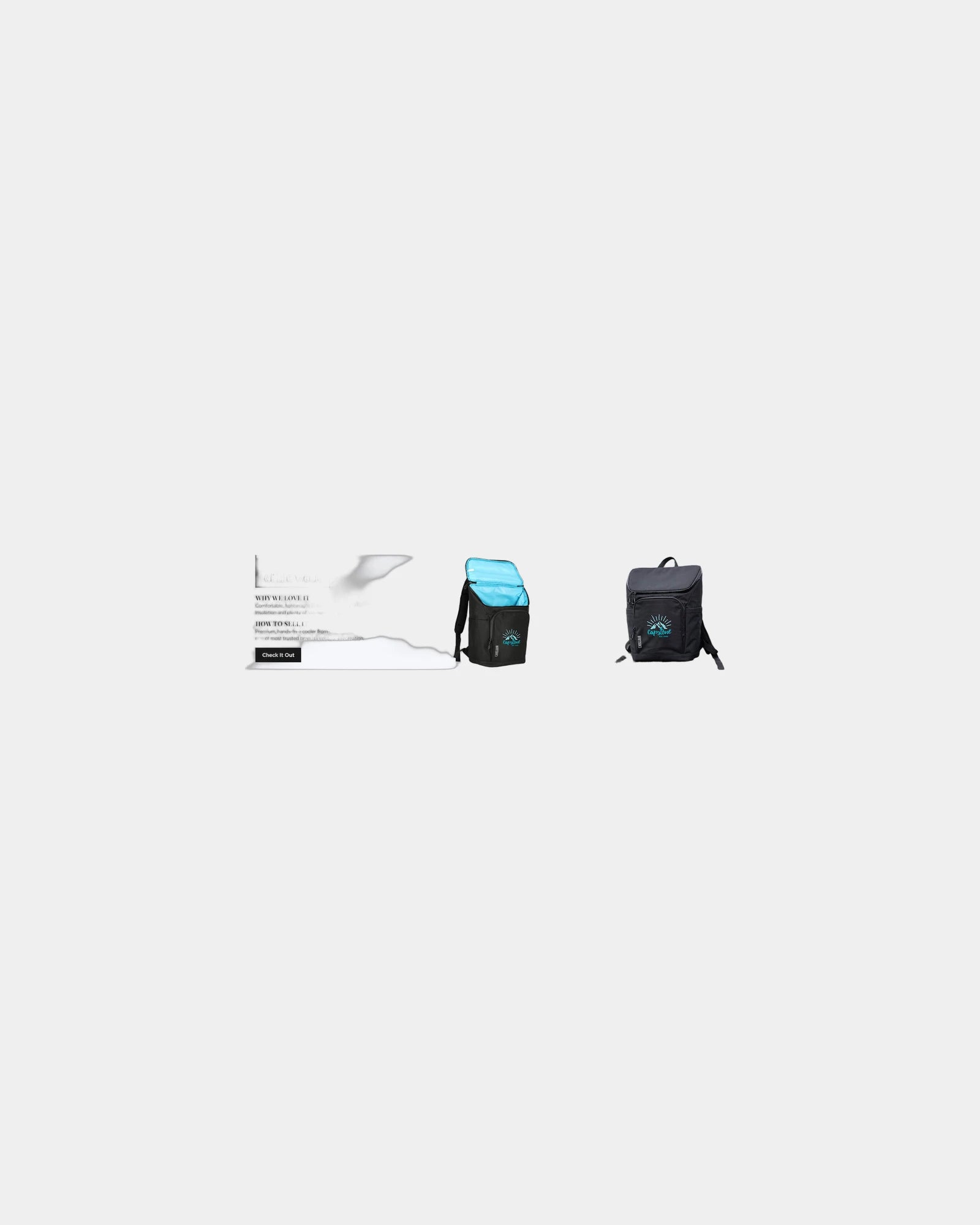 Custom RPET Cooler CamelBak Denali 20-can backpack - 6