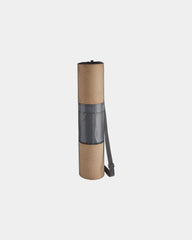 Custom cork yoga mat with non-slip rubber backing 6mm - 1