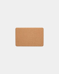 Custom natural cork yoga block for companies and teams - Natural (Nt)