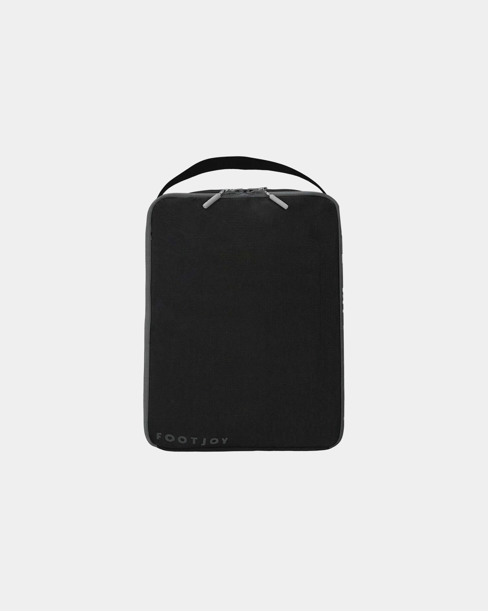 Custom polyester shoe bag with handle and side vent - 1