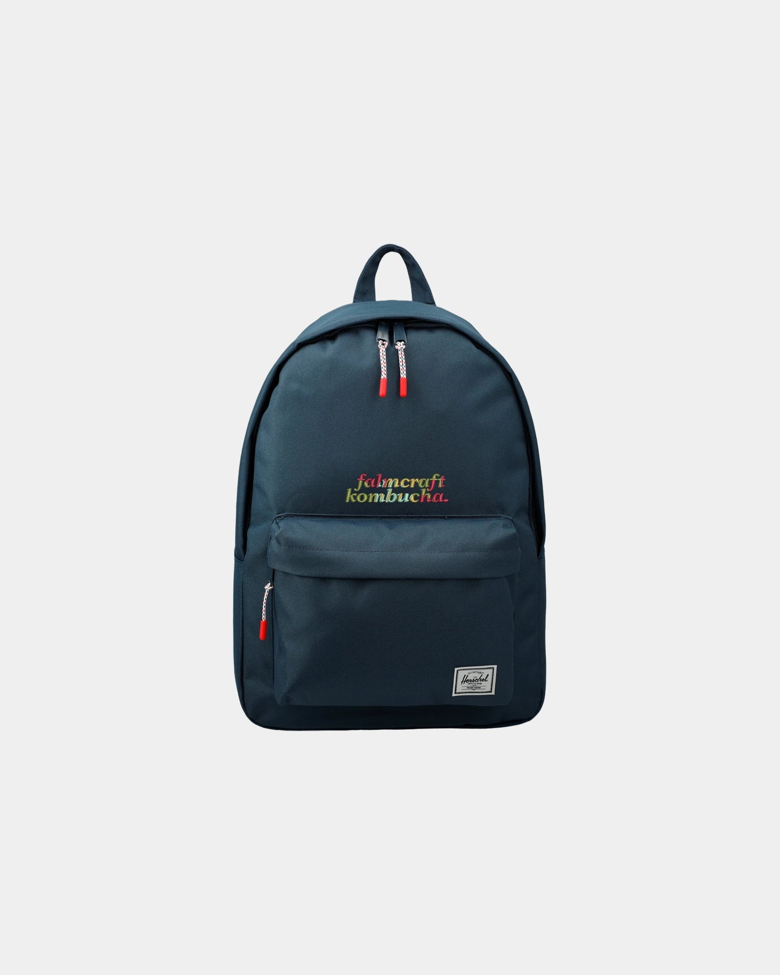 Custom polycanvas backpack Herschel Classic 16.5 inches - Navy