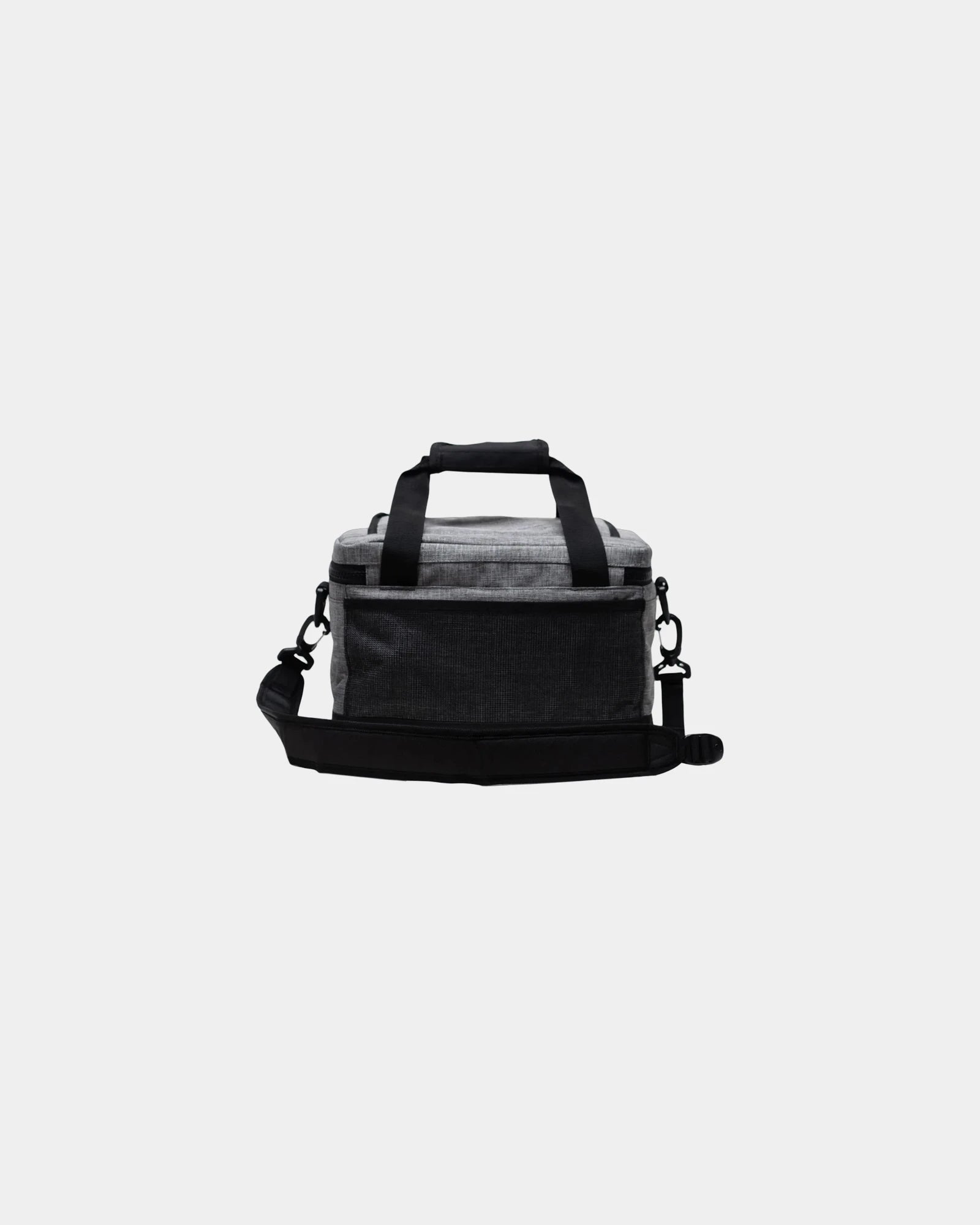 Custom 12-can cooler Herschel Pop Quiz leakproof bag - Raven Crosshatch