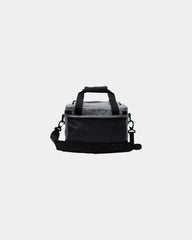 Custom 12-can cooler Herschel Pop Quiz leakproof bag - Raven Crosshatch