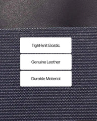 Custom leather zip wallet with RFID-blocking protection - 10