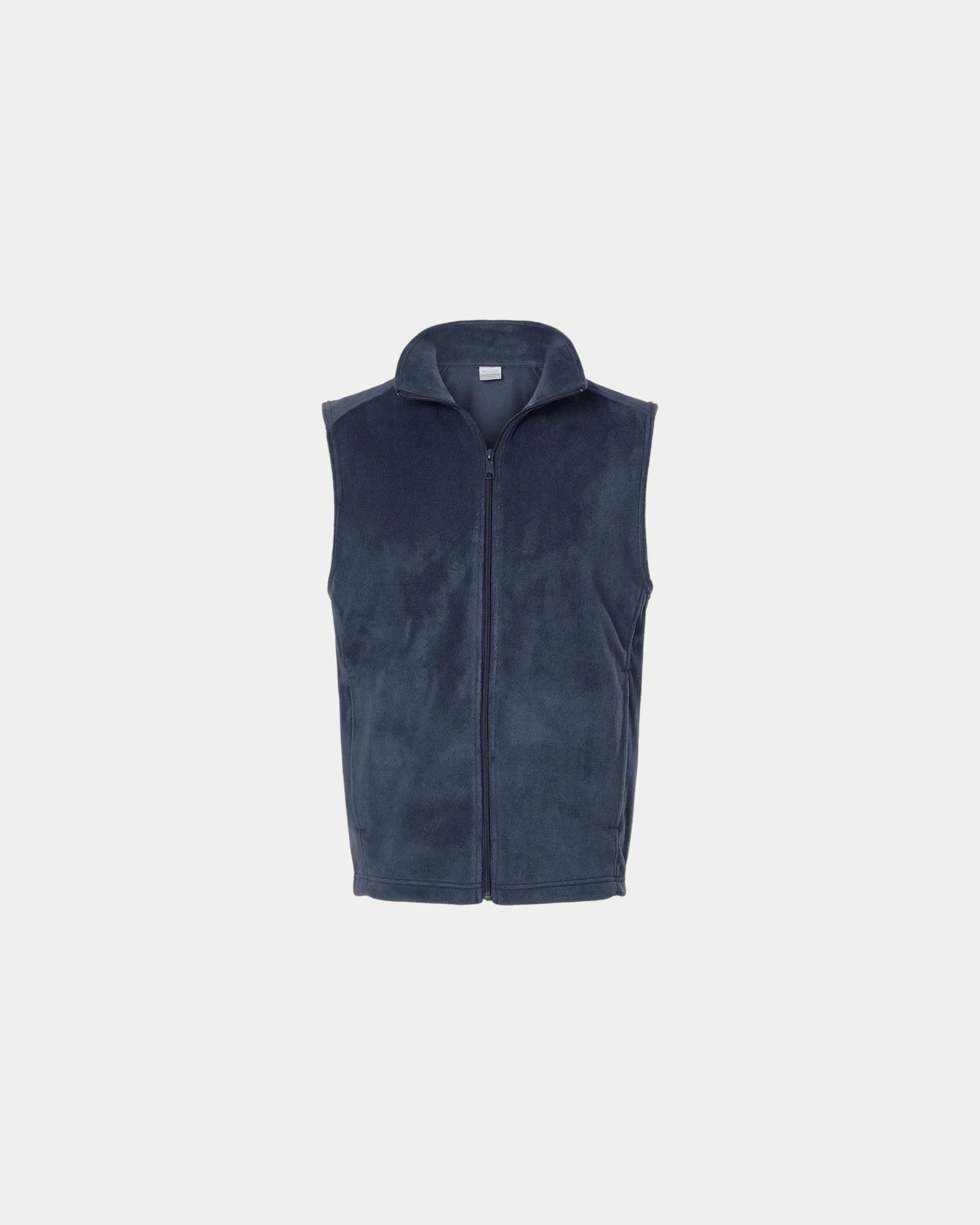 Custom fleece vest 250 g/m² cold-blocking collar - Collegiate Navy