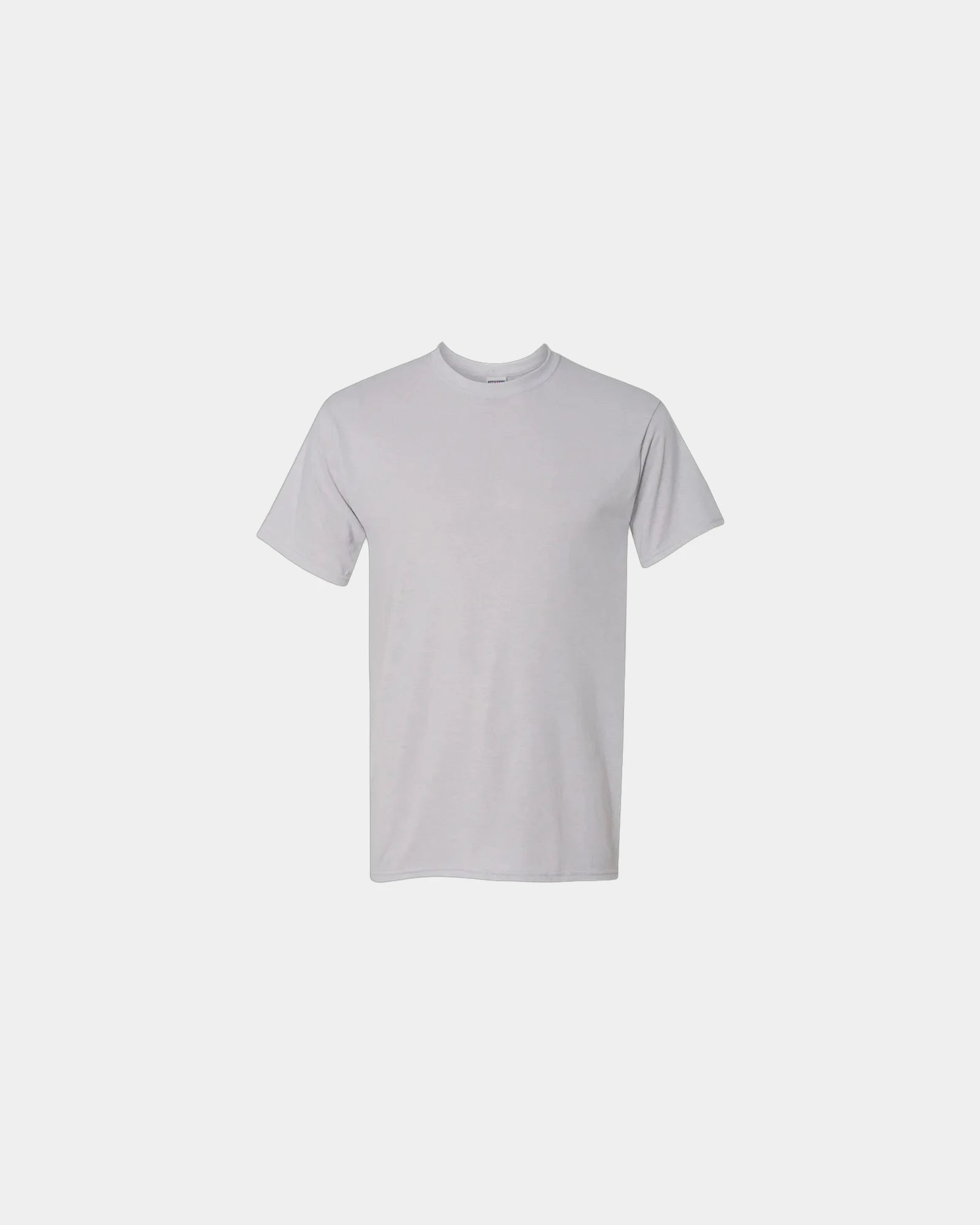 Custom moisture-wicking polyester performance t-shirt - Silver