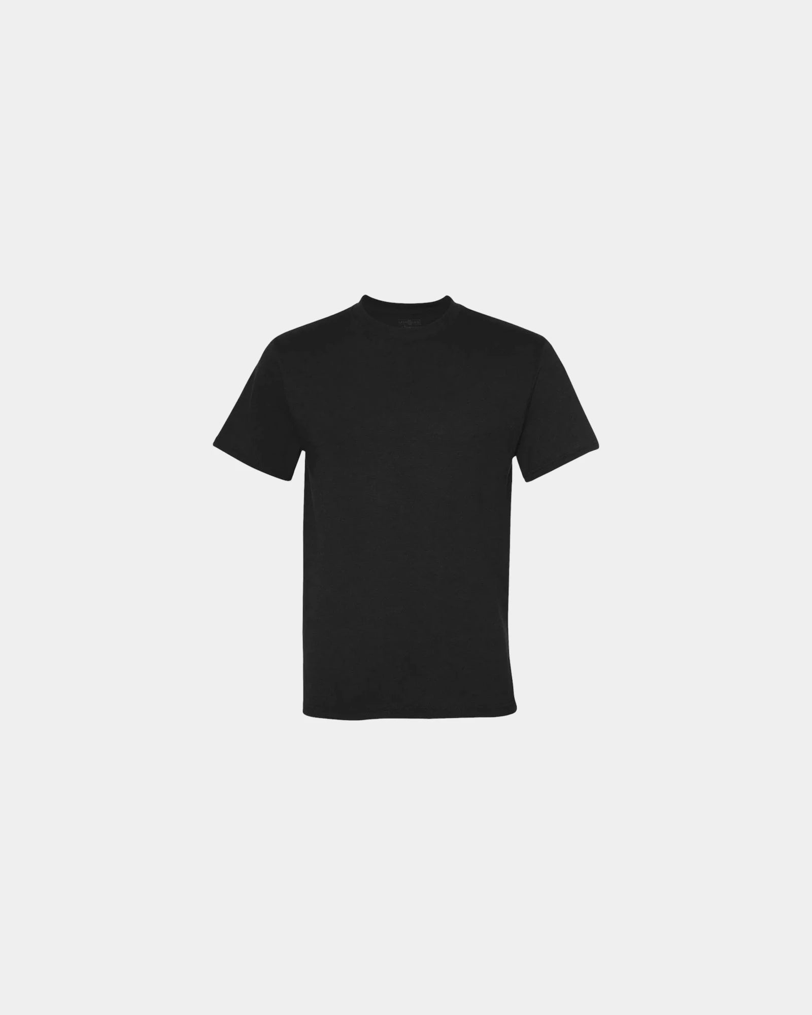 Custom moisture-wicking polyester performance t-shirt - Black