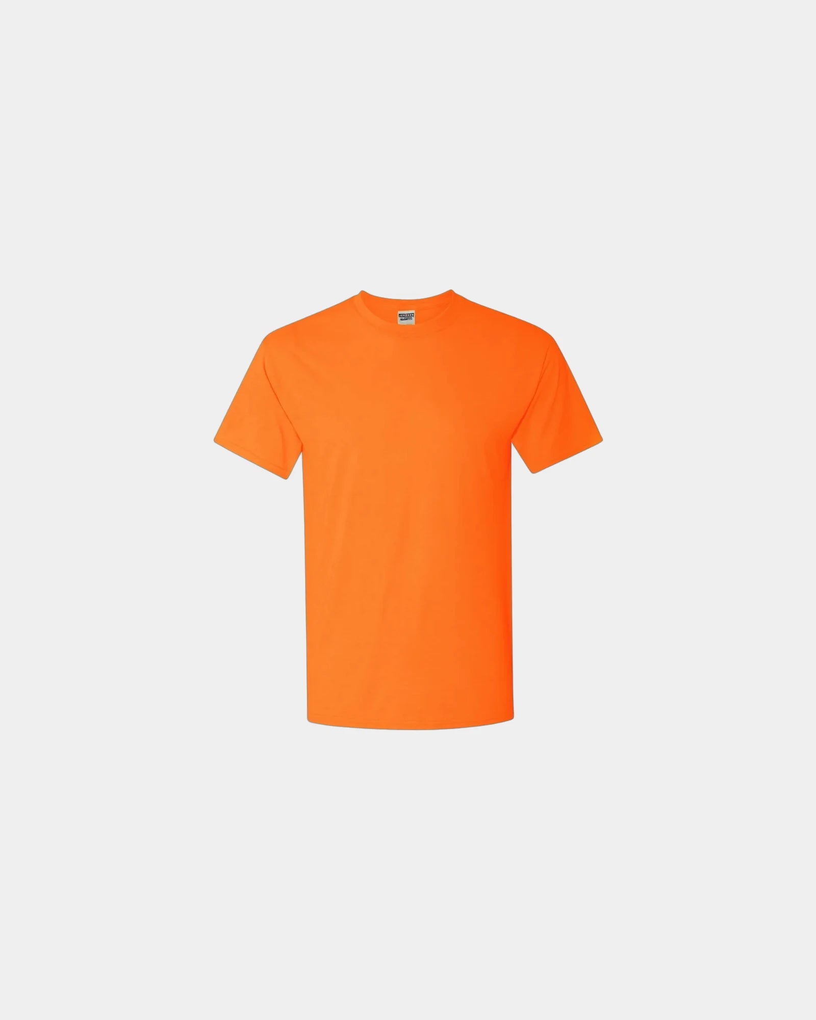 Custom moisture-wicking polyester performance t-shirt - Safety Orange