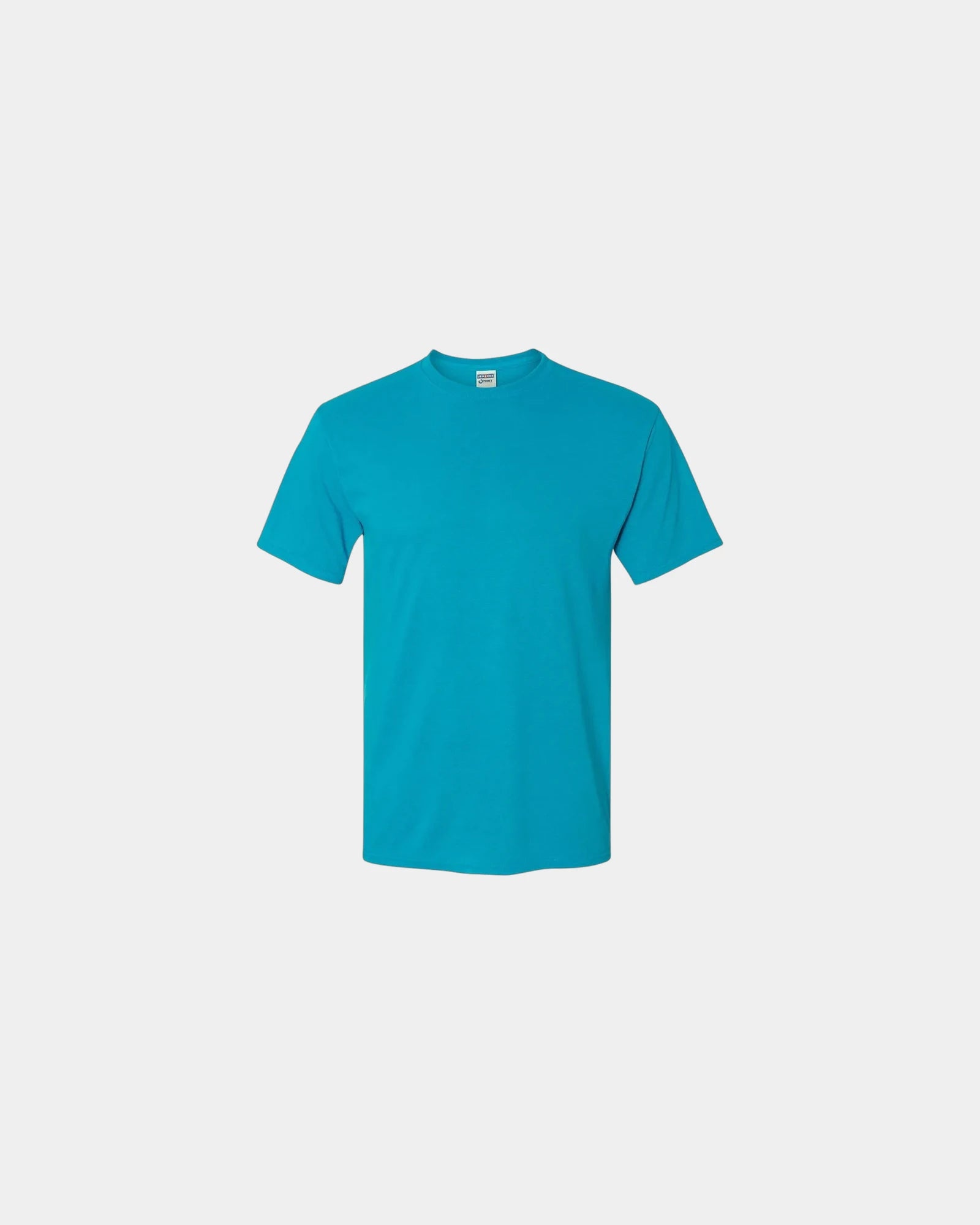 Custom moisture-wicking polyester performance t-shirt - California Blue