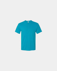 Custom moisture-wicking polyester performance t-shirt - California Blue