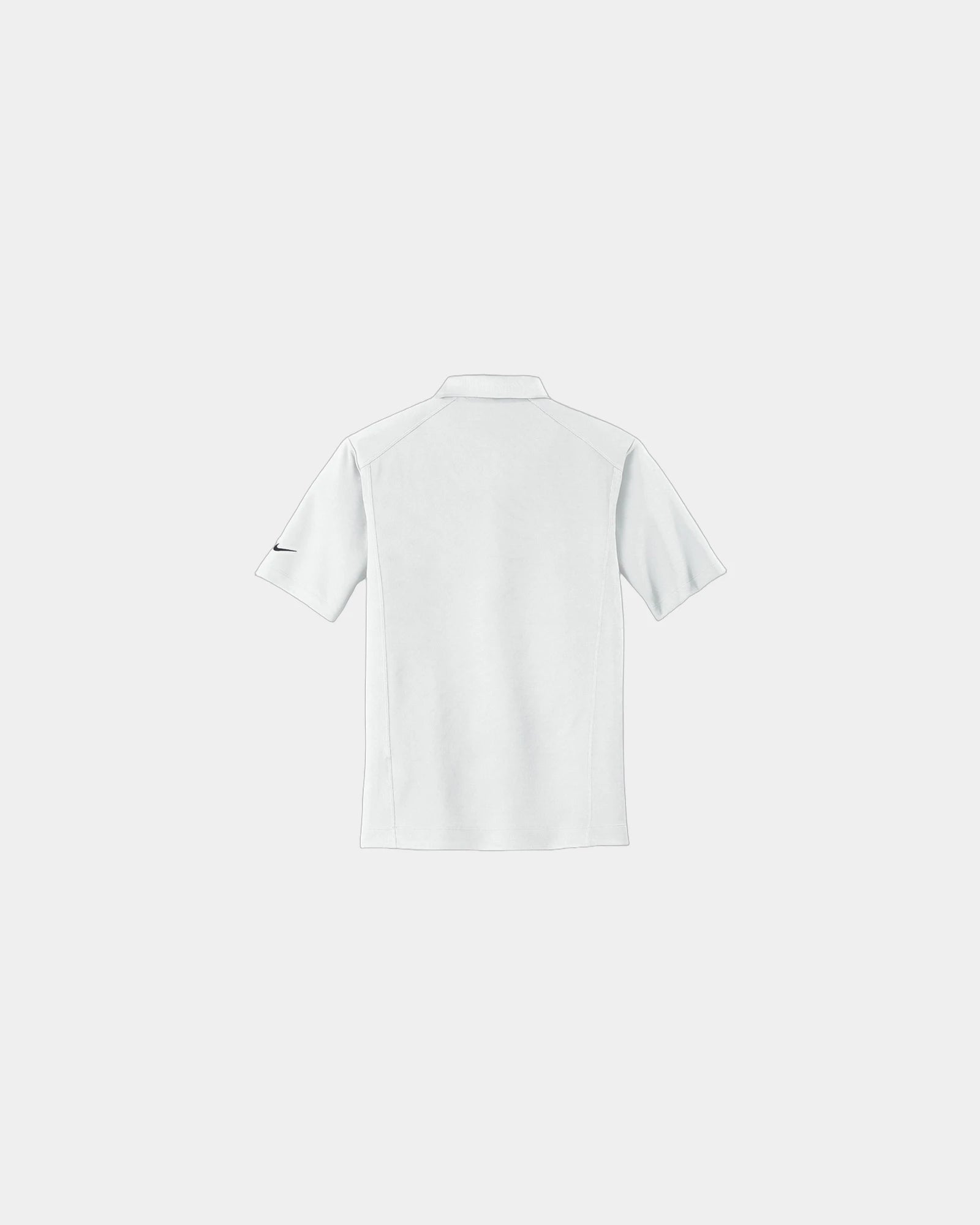 Custom moisture-wicking polyester polo Nike Dri-FIT Classic - White