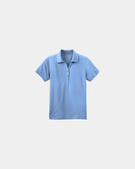 Custom women's polyester polo Nike Dri-FIT Classic - Light Blue