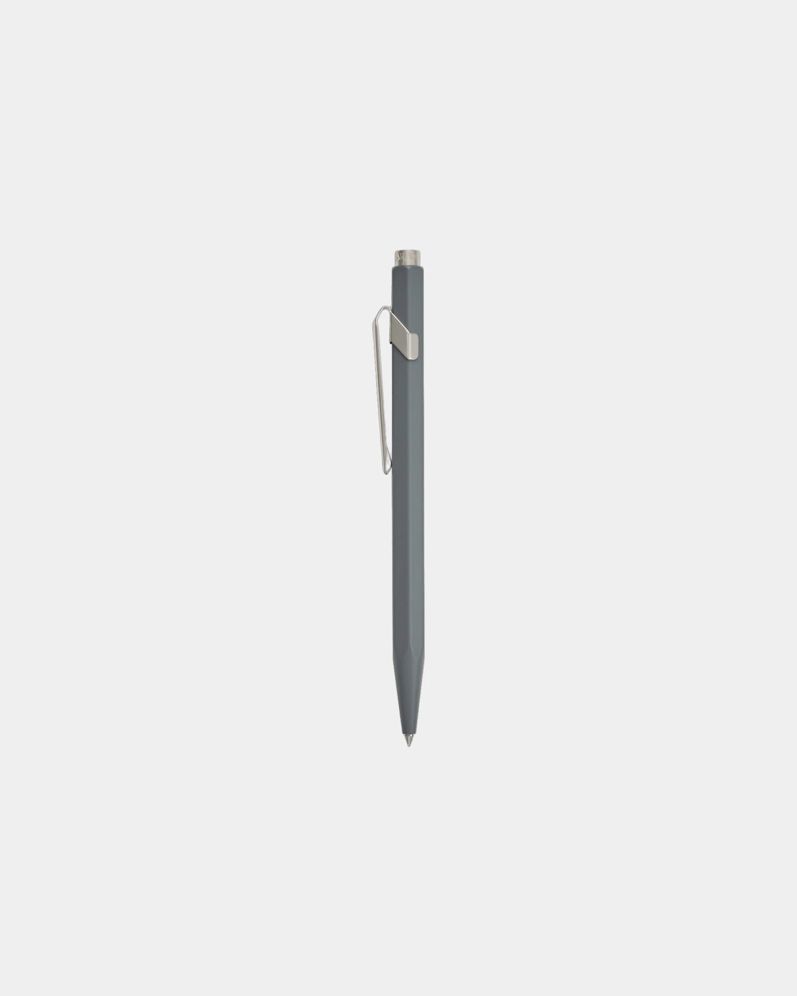 Custom aluminum Caran d'Ache 849 ballpoint pen - Gray (Gy)