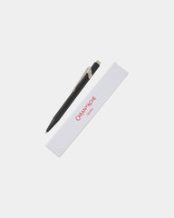 Custom aluminum Caran d'Ache 849 ballpoint pen - Black (Bk)