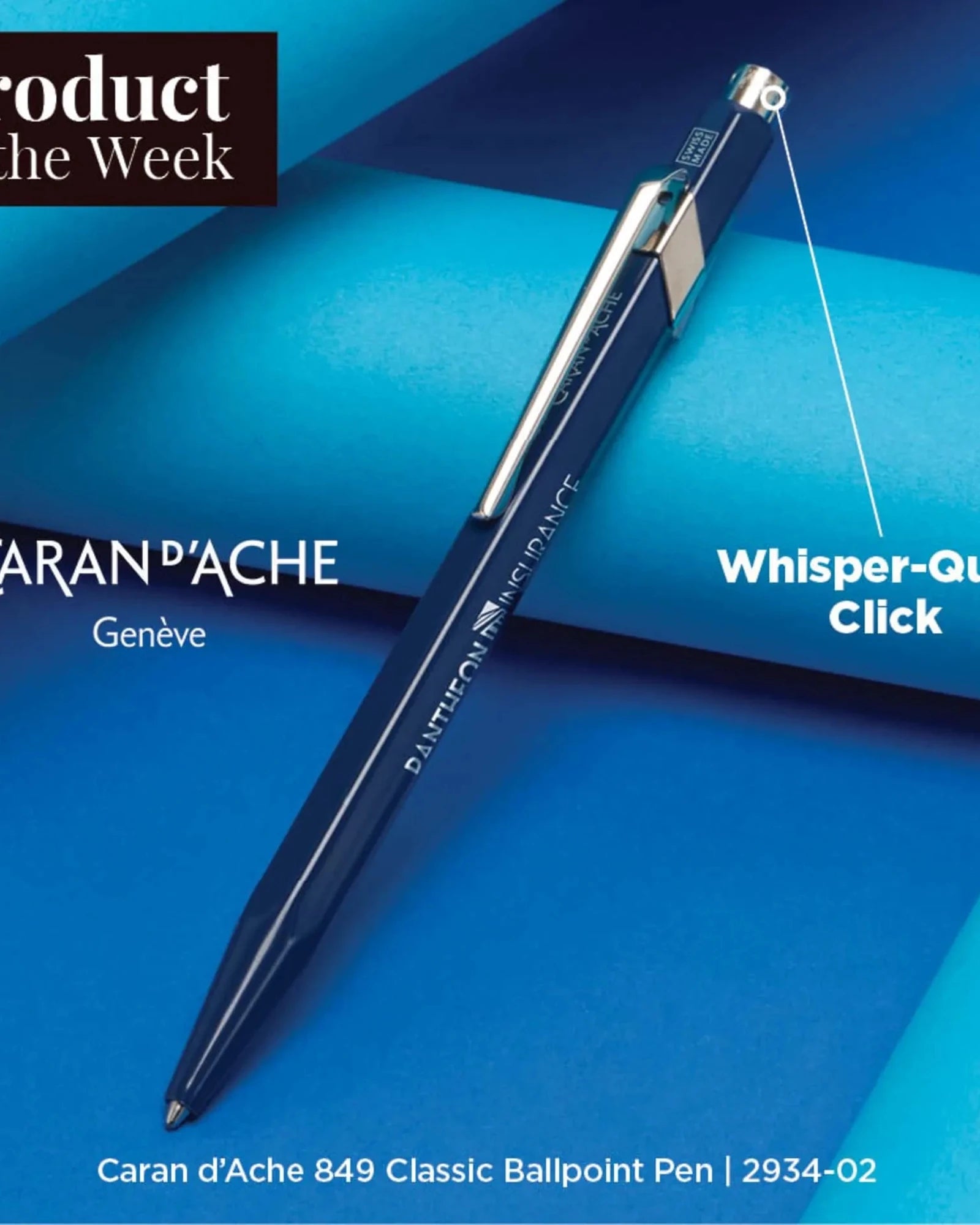 Custom aluminum Caran d'Ache 849 ballpoint pen - 11
