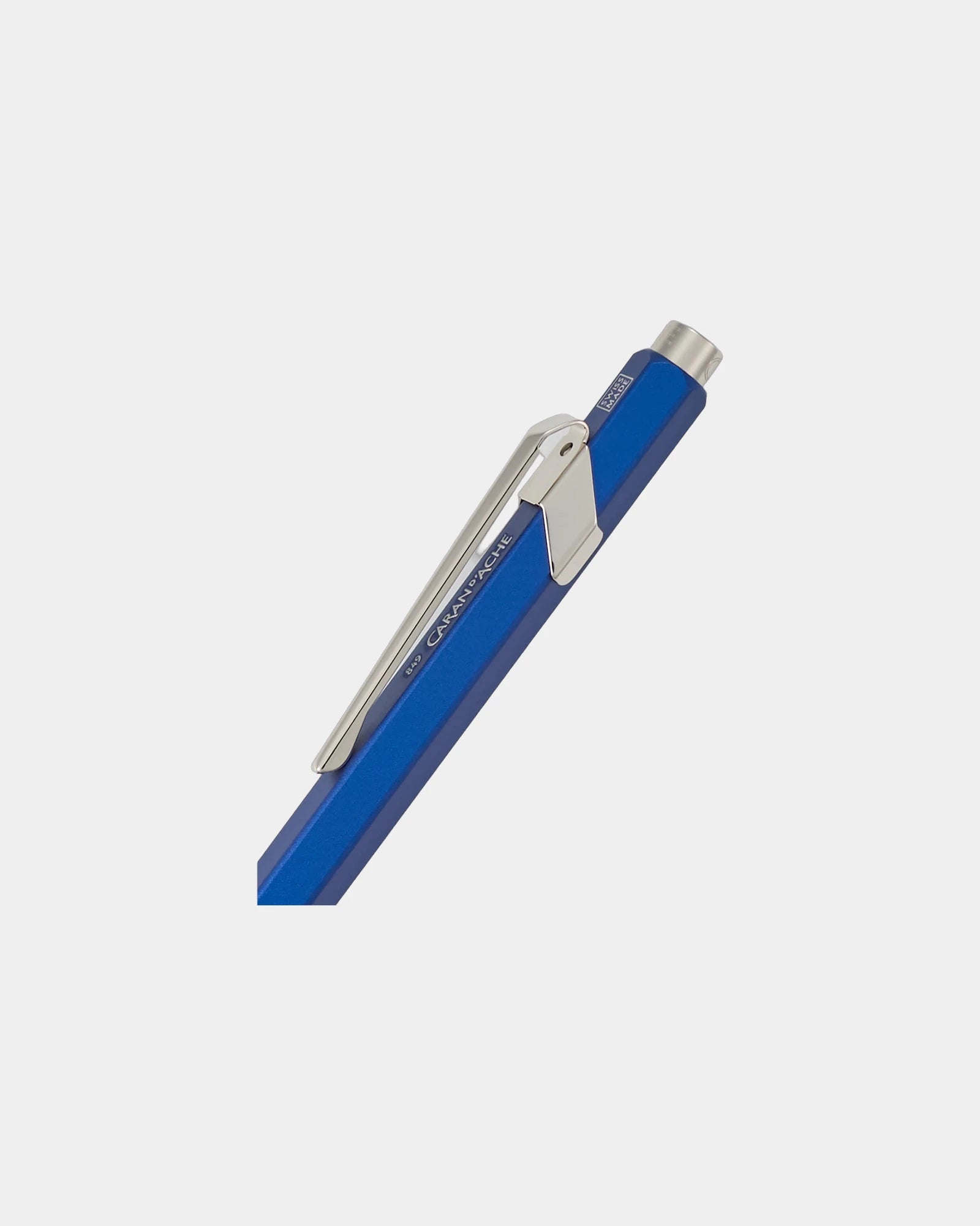 Custom Caran d'Ache 849 hexagonal aluminum ballpoint pen - 4