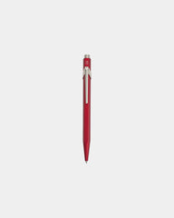 Custom Caran d'Ache 849 hexagonal aluminum ballpoint pen - Red (Rd)