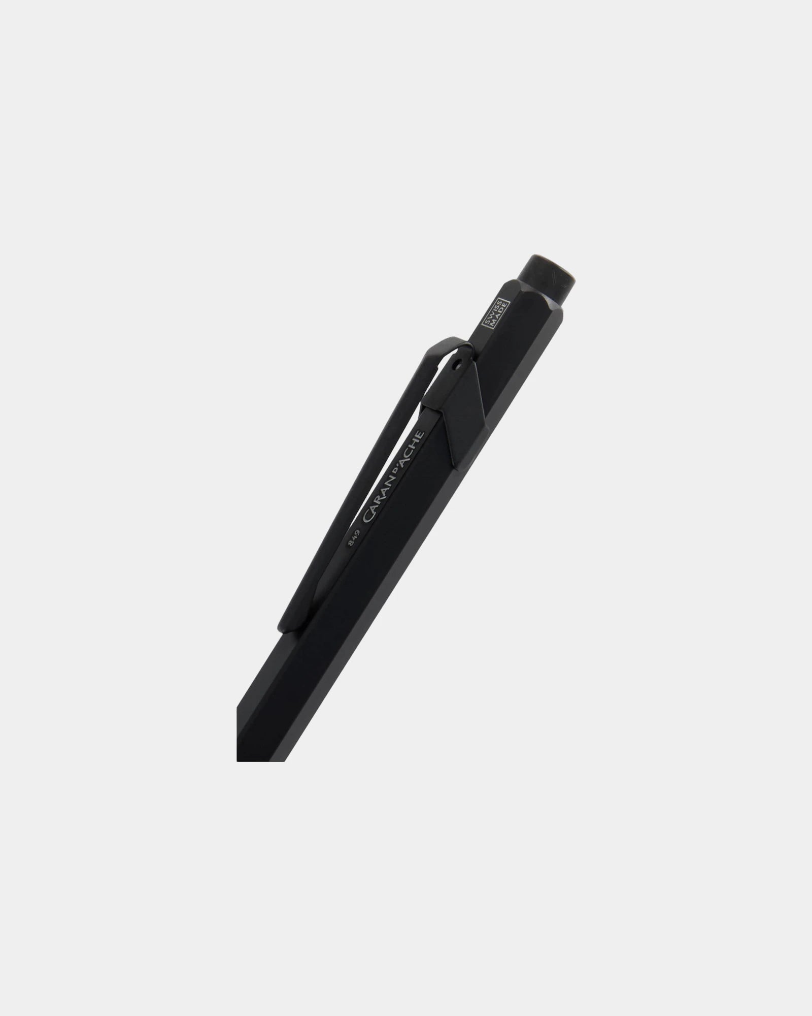 Custom Caran d'Ache 849 Black Code aluminum ballpoint pen - 5