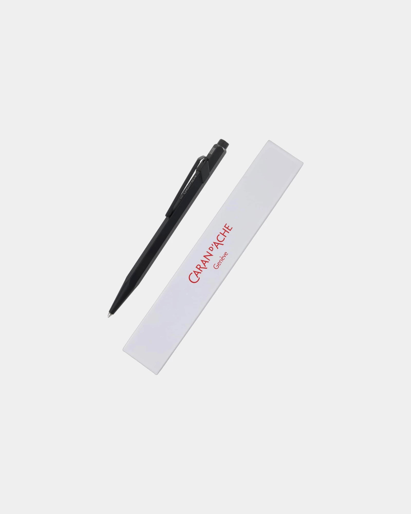 Custom Caran d'Ache 849 Black Code aluminum ballpoint pen - 7