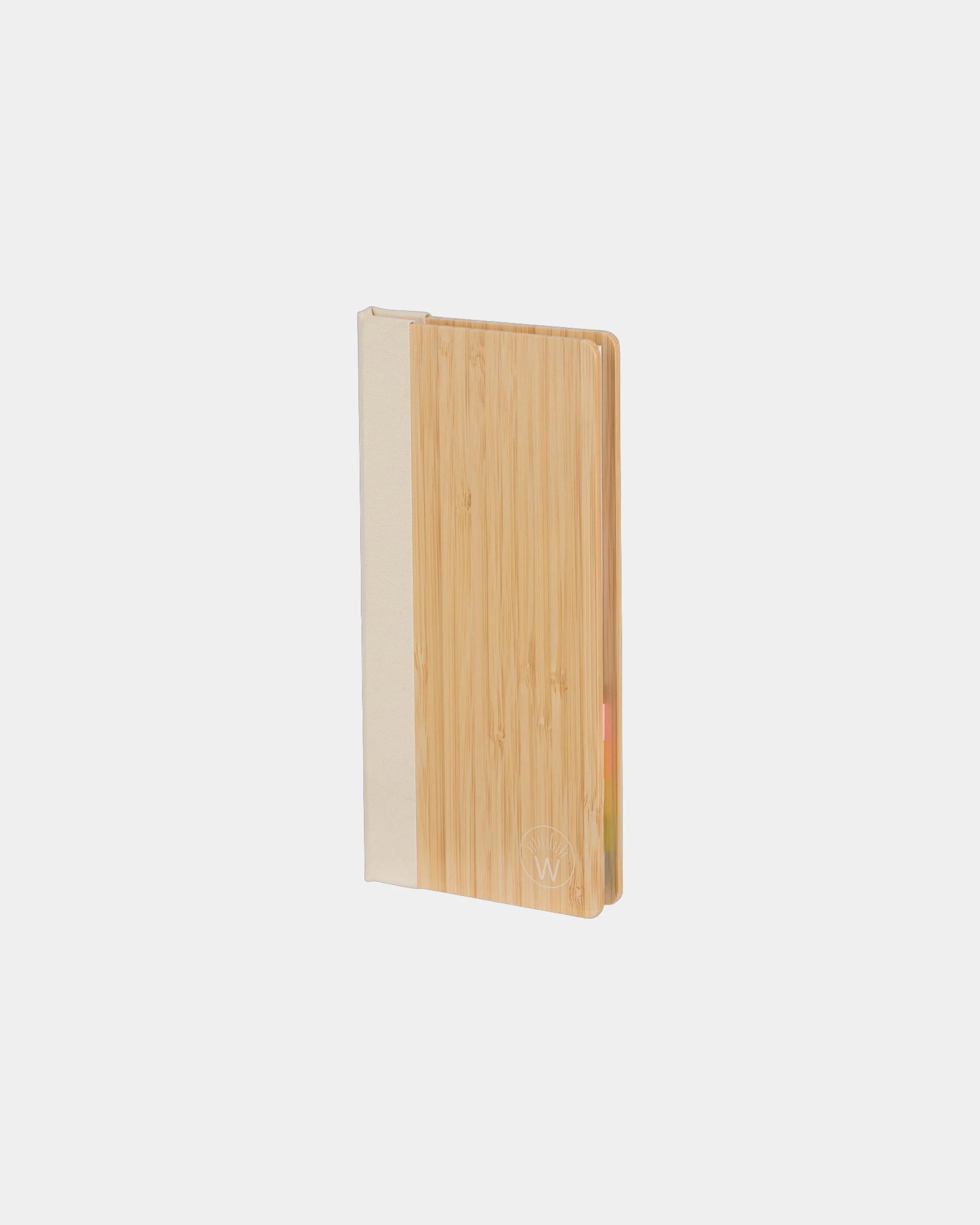 Custom bamboo sticky notes pad with habit tracker - 2