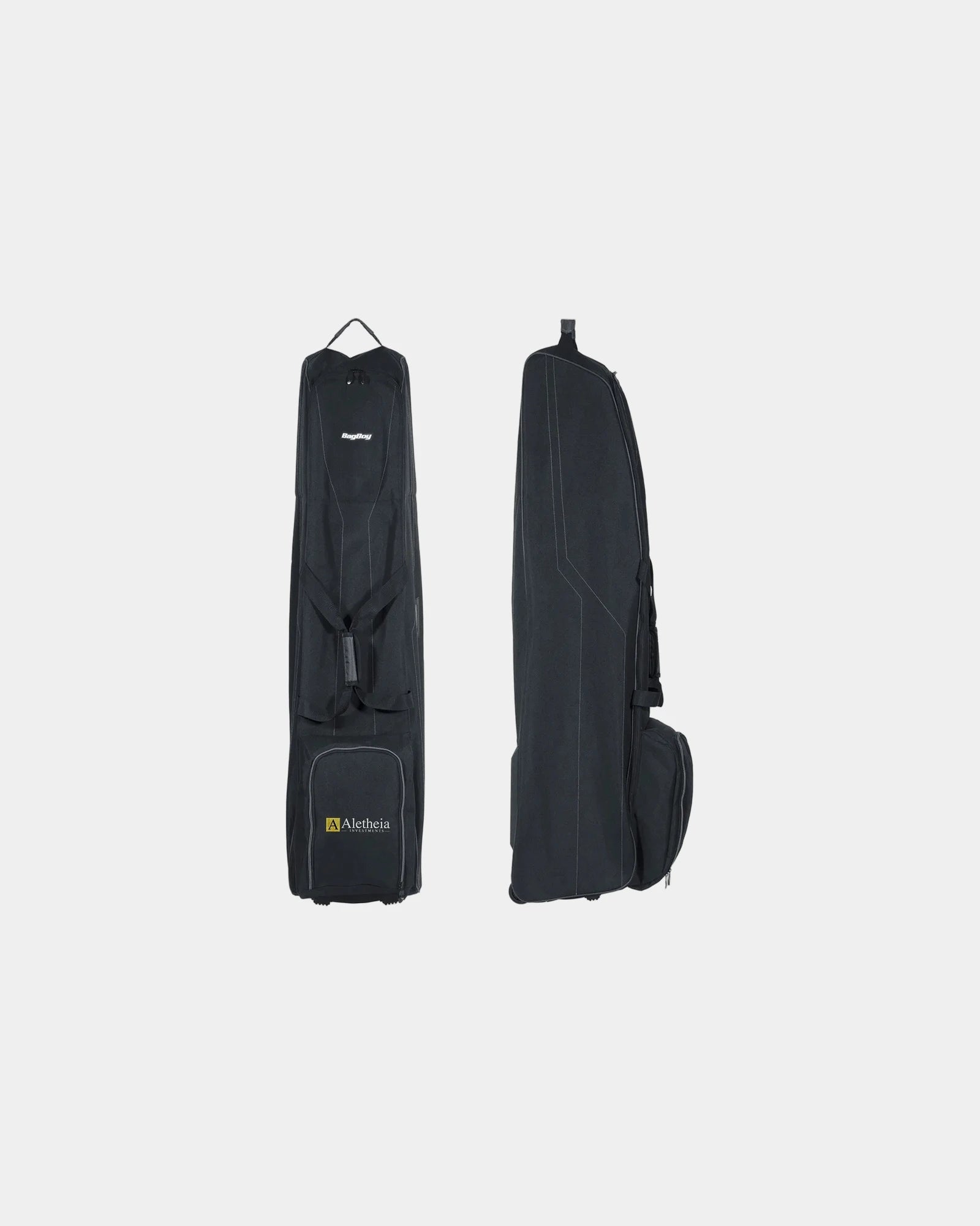 Custom 600D nylon golf travel cover with wheels - 2