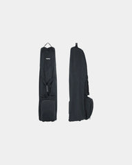 Custom 600D nylon golf travel cover with wheels - Black/Gray