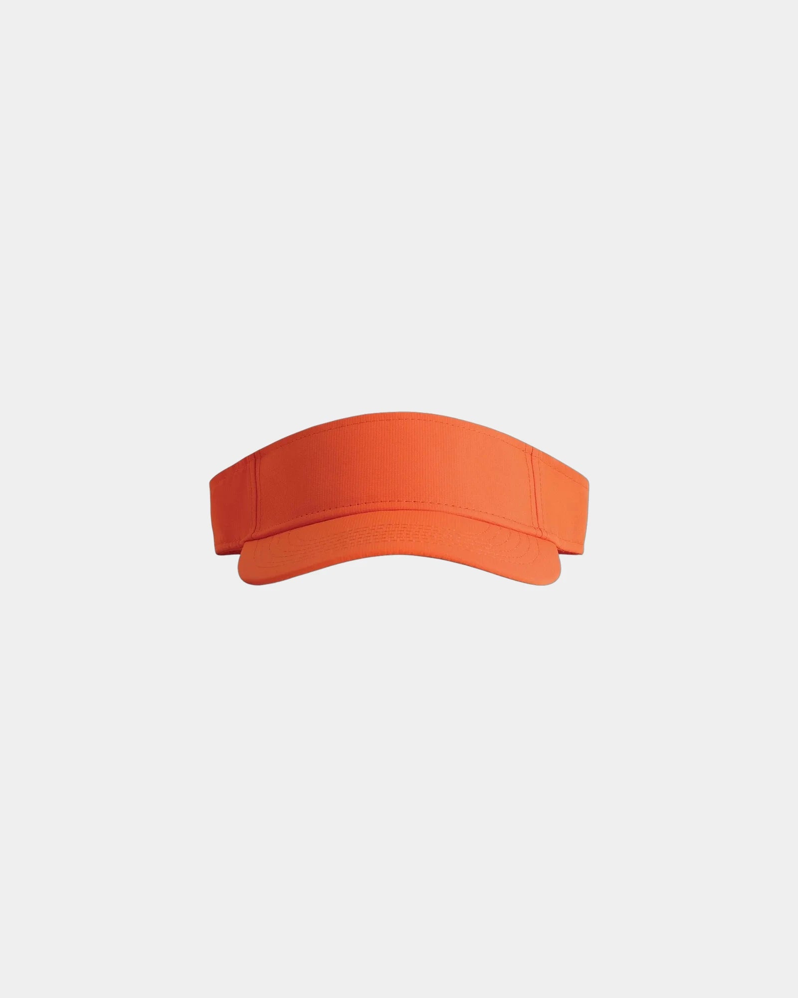 Custom recycled polyester performance visor UPF 50+ - Orange